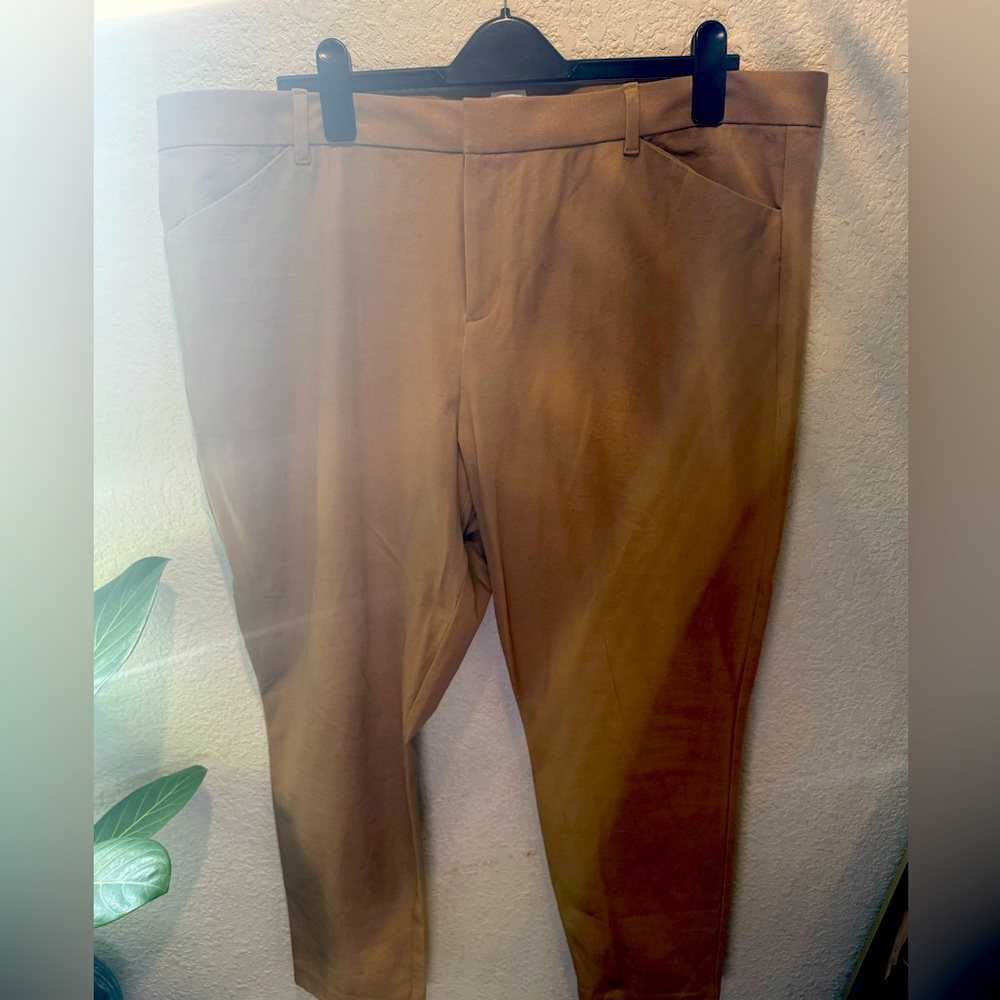 GAP signature skinny ankle khaki